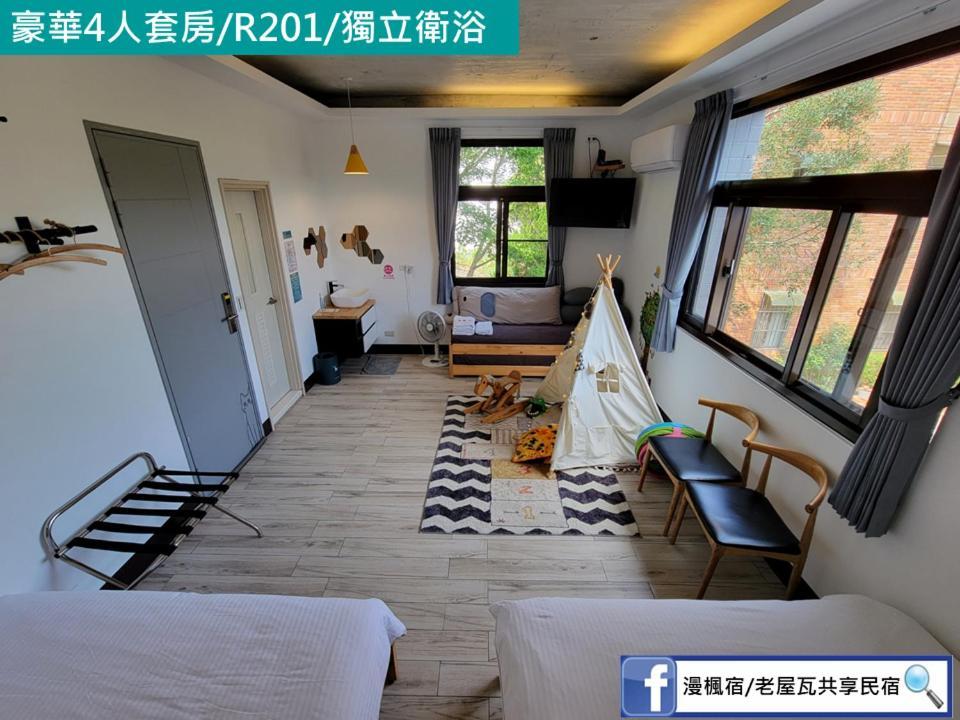 Red Rose B&B漫楓宿民宿 桃園市民宿110號 Longtan Exteriér fotografie